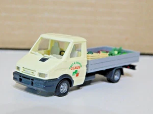 Busch 47975 1/87 Iveco Daily Claus Fruits and Vegtables German Text NIB - Picture 1 of 6