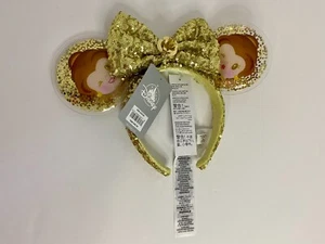 Disney Beauty and the Beast Belle Mickey Minnie Mouse Ears Headband One Size - Picture 1 of 5