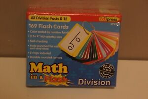 Teacher Created Resources Math In A Flash Division Flash Card Edupress EP2433