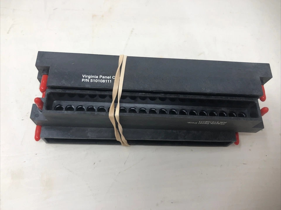 VIRGINIA PANEL MINI COAX MODULE ITA 90 SERIES 19 POSITION 510108111 5PK - NOS - Image 1 of 3