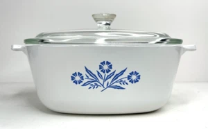 Vintage Corning Ware Blue Cornflower P-1 1/2-B Casserole Dish 1 1/2 Qt with Lid - Bild 1 von 8