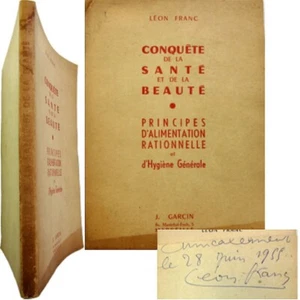 Conquête de santé et beauté principes alimentation rationnelle 1952 Léon Franc - Imagen 1 de 13