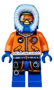 LEGO® Minifig cty0492 - Arctic Explorer, Male with Orange Goggles - Picture 1 of 2