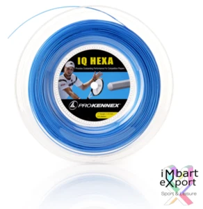 PRO KENNEX IQ HEXA 17 1,23 200 Matassa Corde Mono Blu Strings Tennis - Imagen 1 de 1