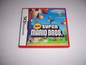 Authentic Replacement Box Case for New Super Mario Bros. Nintendo DS - Red Case - Picture 1 of 2