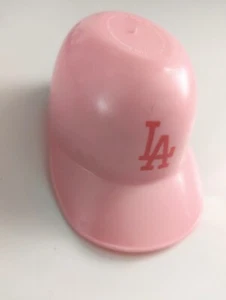LA Dodgers mini plastic hat snack ice cream Sunday bowl pink baseball Small  - Picture 1 of 5