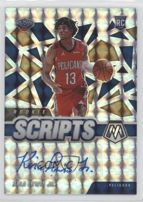 2020-21 Panini Mosaic Rookie Scripts Kira Lewis Jr #RS-KLJ Auto RC - Image 1 of 2