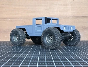 Axial SCX24 Hummer 1/24 Scale Body 145mm C-Bolt RC Crawler Truck Overland - Picture 1 of 15
