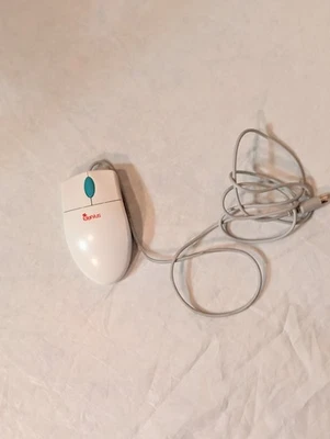 Vintage Genius EasyMouse + PS2 Retro PC FSUGMZFR Bola Computación Blanco Foto 1 de 4