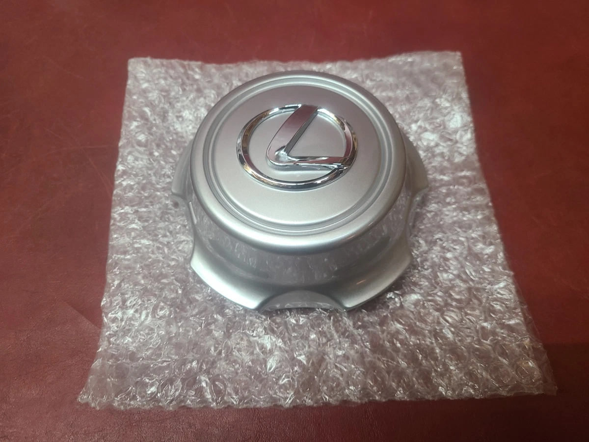 Wheel Center Cap For Lexus LX470 (1998-2002) - Silver Plastic With Chrome Lexus Logo