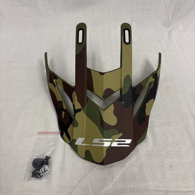 LS2 Gate Helmet Replacement Visor Peak Jarhead Foto 1 de 4