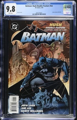 BATMAN: HUSH DOUBLE FEATURE #NN CGC 9.8 JIM LEE COVER ONLY 57 9.8! - Image 1 of 4