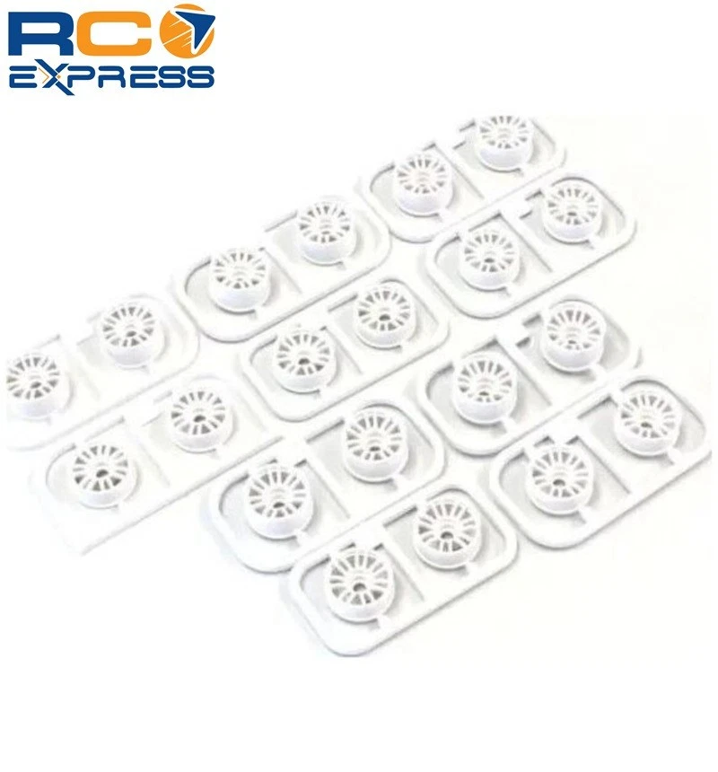 Kyosho Multi Offset Wheel SetII (White/RAYS RE30) KYOMZH131WB
