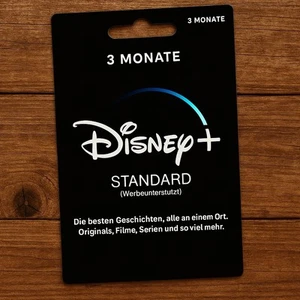 Disney+ plus 3 Monate Standard mit Werbung - Bild 1 von 1