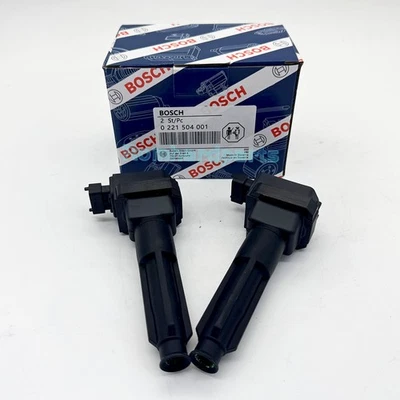 2X Bobina de encendido 0221504001 para 96-1999 Mercedes Benz S420 4,2 L Benz SL500 5,0 L Foto 1 de 4