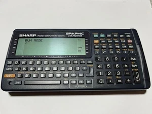 SHARP Pocket Computer PC-G850VS Function Calculator | TESTED Working | JP - Afbeelding 1 van 14