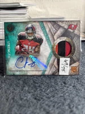 2014 Topps Valor - Shield of Honor RPA Charles Sims #SOH-CS (AU, MEM, RC) /75 - Image 1 of 2