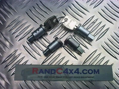 MTC6505 Land Rover Defender Door Barrel Lock Set Rear, Side & fuel cap 4 of - Изображение 1 из 3