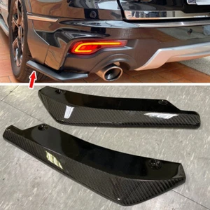Carbon For Honda CR-V CRV 5th Side Rear Bumper Lip Diffuser Splitter 2PCS 2019 - Picture 1 of 11