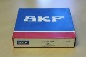 SKF Explorer 1606 Single Row Deep Grove Ball Bearing - 125mm OD 80mm ID - Picture 1 of 2