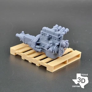 Weber DCOE Chevy 153 "Super Thrift" model engine resin 3D printed 1/25 1/24 - Picture 1 of 3