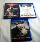 Hannibal Blu-Ray DVD Set, Complete Series, Seasons 1 - 3