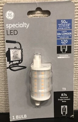 GE Specialty Dimmable LED 50W T9 Bulb (93129009) - NIP - Image 1 of 2