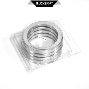 4pc | ID-64.1mm OD=73.1mm Wheel Hub Ring for Honda Integra Coupe, Stream, Legend - Picture 1 of 12