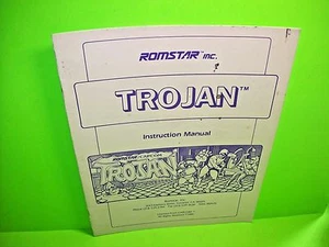 TROJAN Manuale di servizio riparazione videogioco arcade originale   - Foto 1 di 2