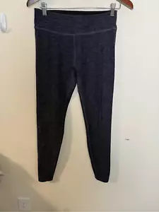 Beyond Yoga Soft 7/8 Ankle Leggings Heathered Womens Blue XL - Picture 1 of 6