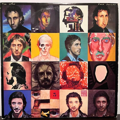 THE WHO - Face Dances (w/Poster) - 12" Vinyl Record LP - VG - Image 1 of 4