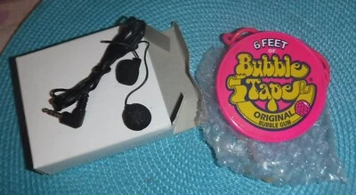 Vintage Bubble Tape Bubble Gum Novelty Transistor Radio, FM Band  New in Box - Image 1 of 2