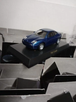 Fiat cupé Kyosho 1/64 azul Foto 1 de 2