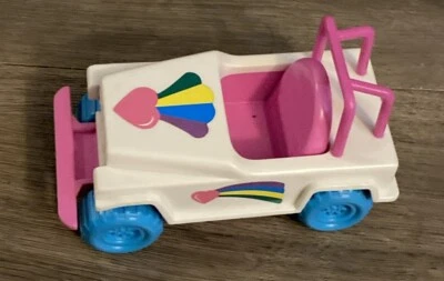 Barbie Friends White Pink Blue Yellow Colorful Car Vintage 1997 - Image 1 of 4