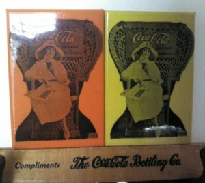 Coca-Cola Delicious And Refreshing 1919 Advertising Pocket Mirror - Picture 1 of 4