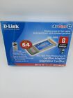 D Link Airplusg Dwl-G630 802.11G/2.4Ghz 54 Mbps Wireless Cardbus Adapter New