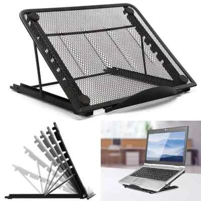 Portable Laptop Stand Adjustable Foldable Notebook Tablet Holder Computer Desk - Image 1 of 4