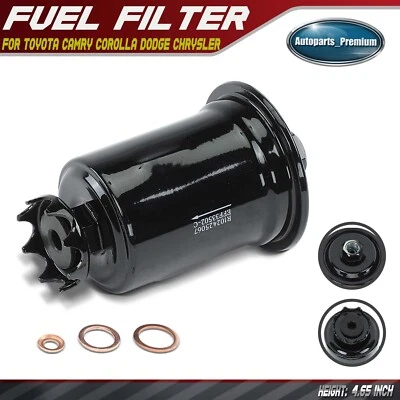 Fuel Filter for Toyota Camry Corolla Dodge Avenger Chrysler Sebring Lexus ES300 - Image 1 of 4