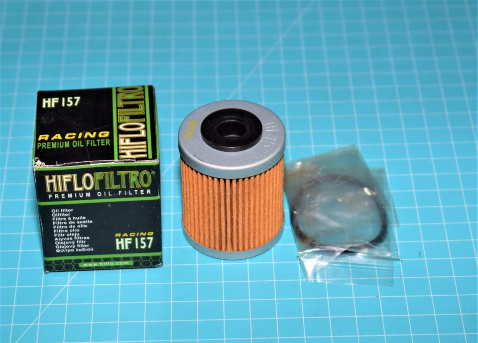 1 filtre à huile Hiflofiltro HF157 KTM 250 400 450 520 525 625 690 SX EXC MXC XC - Photo 1/1