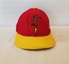DC Comics New Era Embroidered The Flash Snap Back Hat Red Yellow Brim One Size