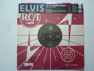 Elvis Presley 45Tours vinyle format 25cm Are You Lonesome Tonight? 6/18 - Photo 1/2