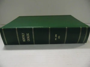 Catálogo Mensual Publicaciones del Gobierno de los Estados Unidos Enero-Junio 1973 111918AME5 - Imagen 1 de 4