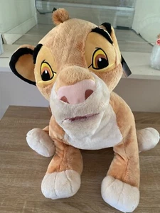 Head Start - Disney The Lion King Jumbo Floppy Simba Plush NEW Soft Toy 55cm - Picture 1 of 8