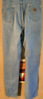 Carhartt B17-STW men?s relaxed fit blue denim stone jeans size 42 x 35