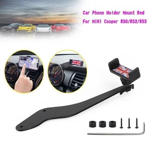 Auto Telefono Titolare Montaggio Rosso Per MINI Cooper R50/R52/R53 H7 Y0 - Imagen 1 de 10