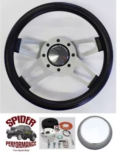 1967-1968 AMC Ambassador Marlin Rebel steering wheel 13 1/2" GRAND TOUR - Foto 1 di 8