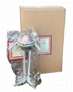 Mackenzie Childs Dept 56 Patience Brewster Arrugas Alto Jingle Bell Ornamento - Imagen 1 de 4