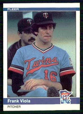 1984 Fleer - Frank Viola #575 - Image 1 of 2