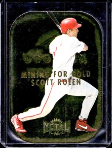 1997 Metal Universe Mining for Gold #9 Scott Rolen PHILLIES - Picture 1 of 2