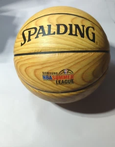 SPALDING SAMSUNG NBA SUMMER LEAGUE COLLECTOR FULL SIZE BASKETBALL BALL - Picture 1 of 4